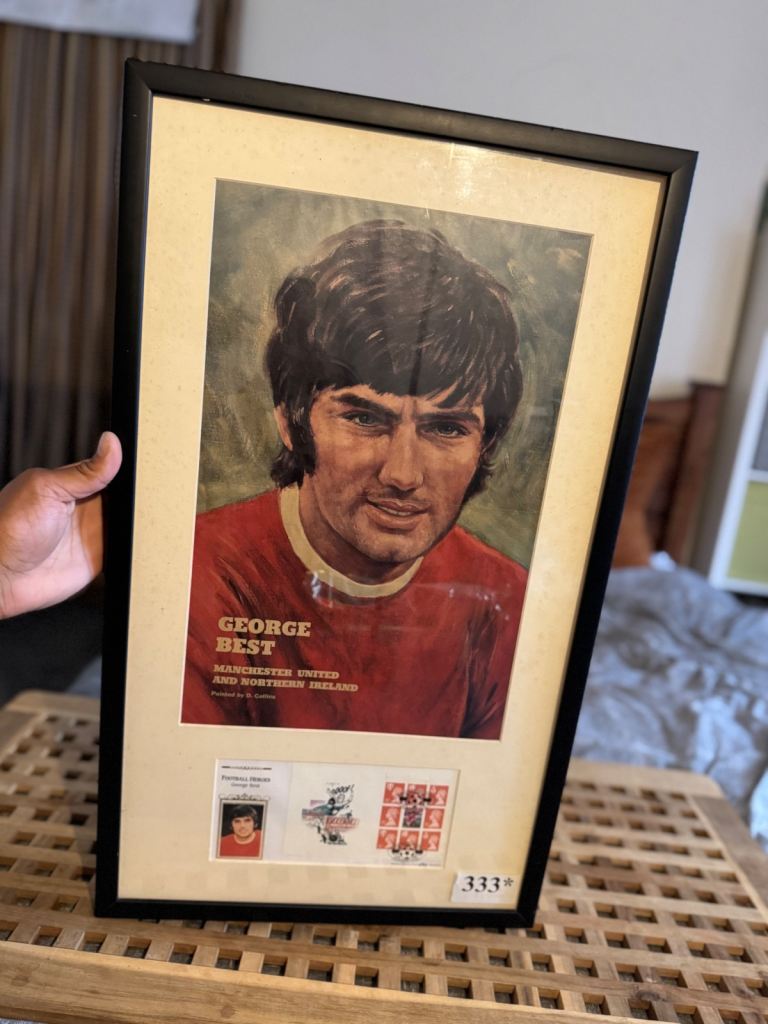 George Best “Football Heroes” Royal Mail Limited-Edition Memorabilia 🏆⚽