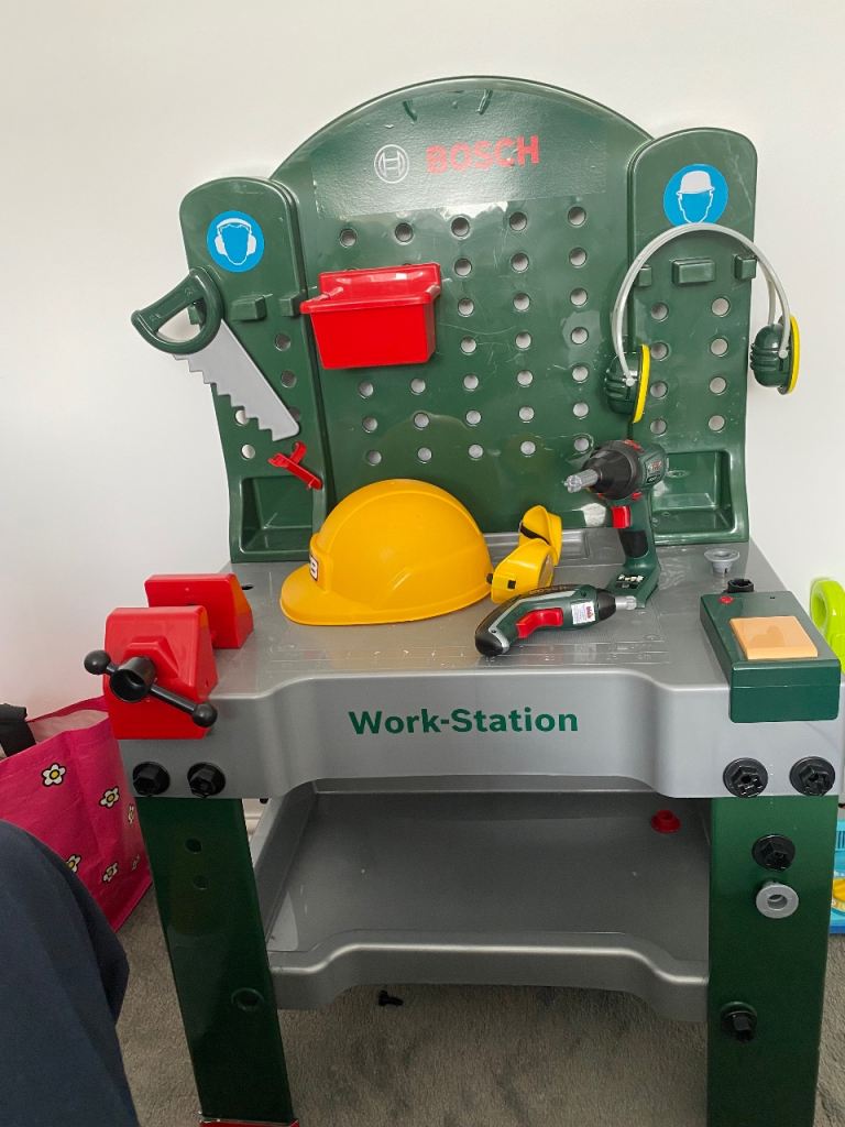 Bosch Kids Work-Station with Tools – Good Condition