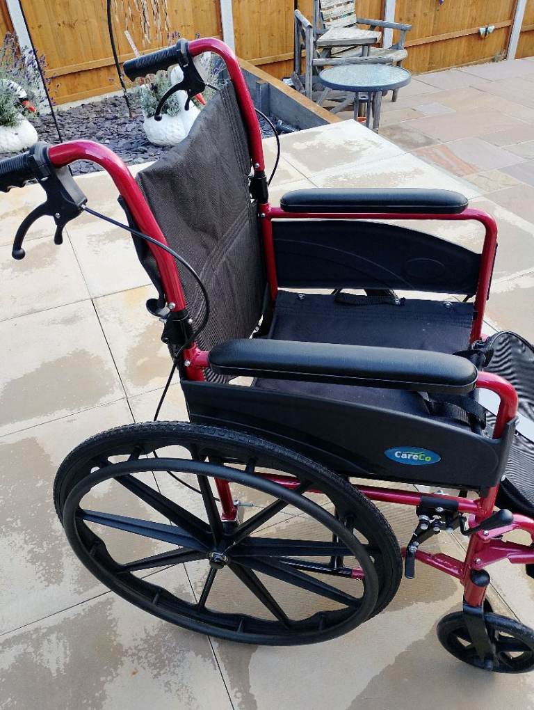 Brand new Careco lightweight folding wheelchair 