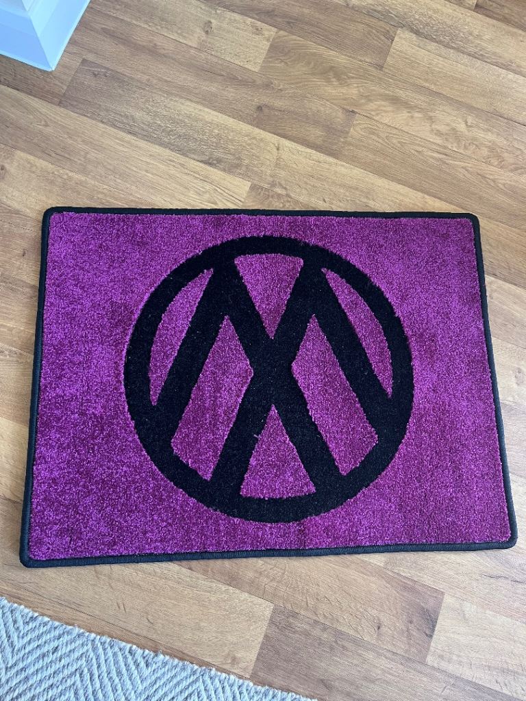 Volkswagen logo rug