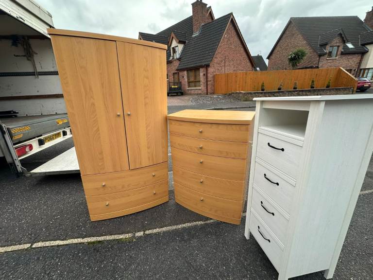 Starplan combination wardrobe   £175   Starplan chest of drawers £125 