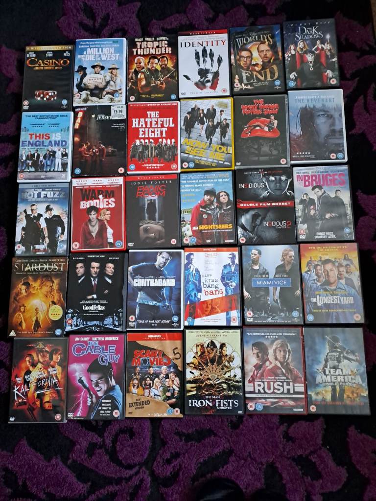 Huge dvd clearout