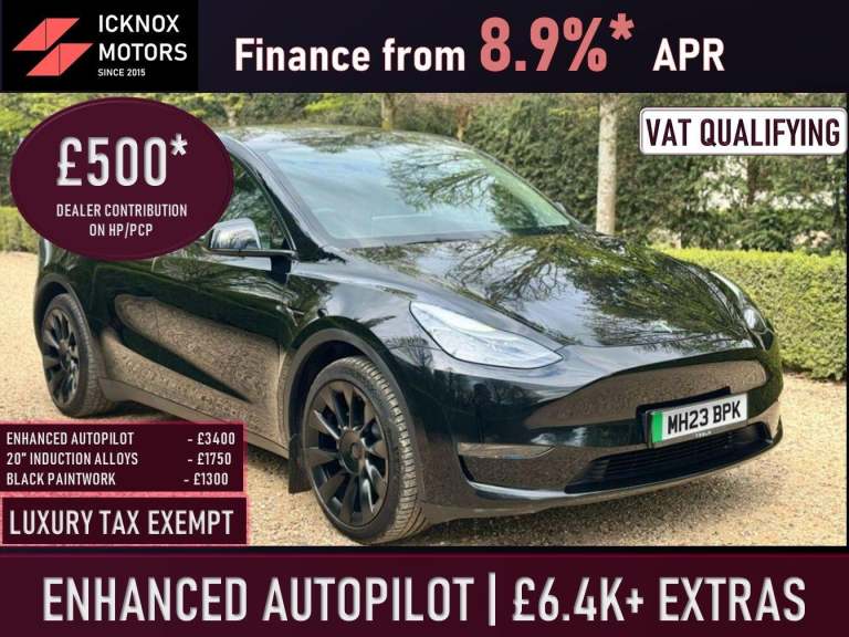 2023 Tesla Model Y (Dual Motor) Long Range Auto 4WDE 5dr MPV Electric Automatic