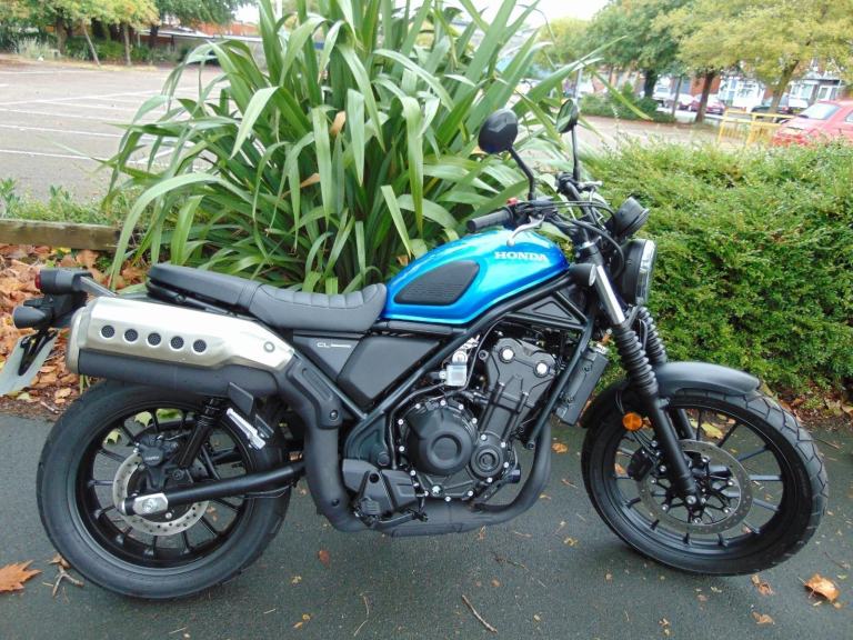 Honda CL500 A-P Adventure Street Scrambler 2023 only 139 miles little used ok A2