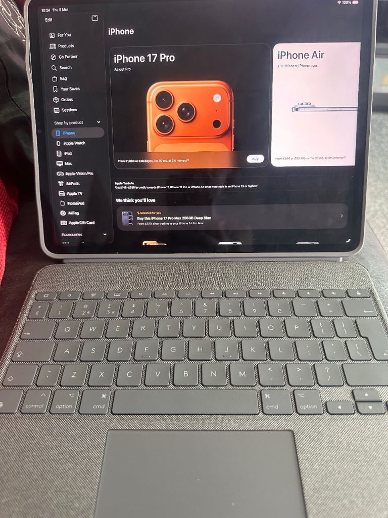 M2 iPad Pro 1TB with 16 GB RAM With cellular with Apple Pencil 2