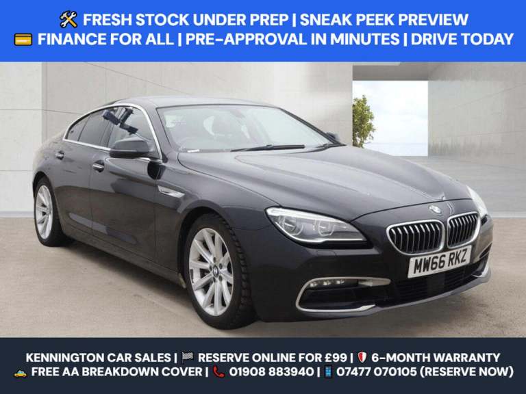 2016 BMW 6 Series 640d SE 4dr Auto COUPE DIESEL Automatic