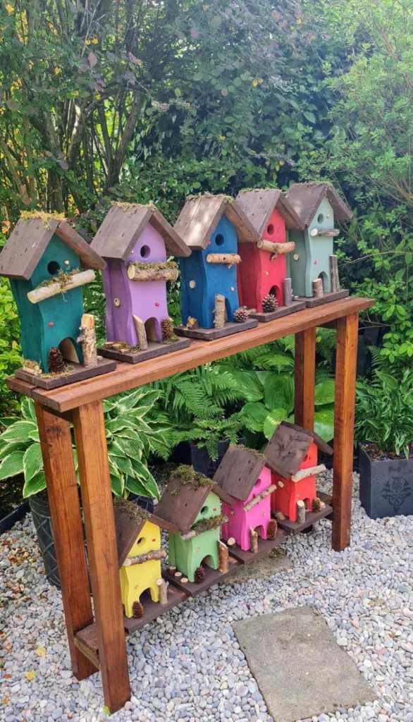 Bird Boxes Decorative & Colourful