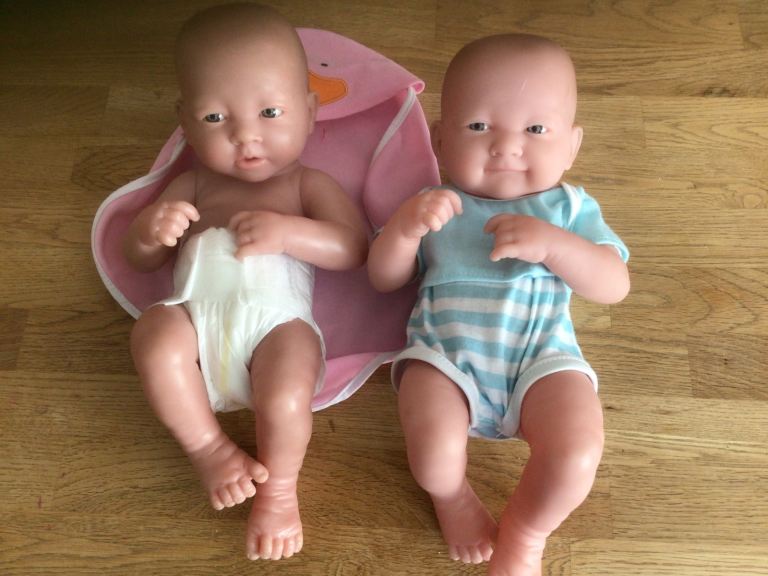 2 Berenguer Baby Dolls.