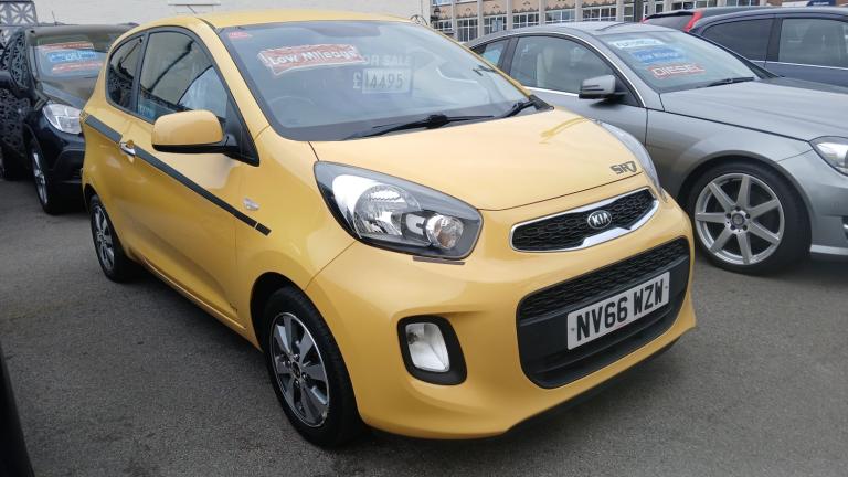 2017 Kia Picanto 1.0 65 SR7 3DR 2016 66 REG £20 YEAR ROAD TAX  HATCHBACK Petrol Manual