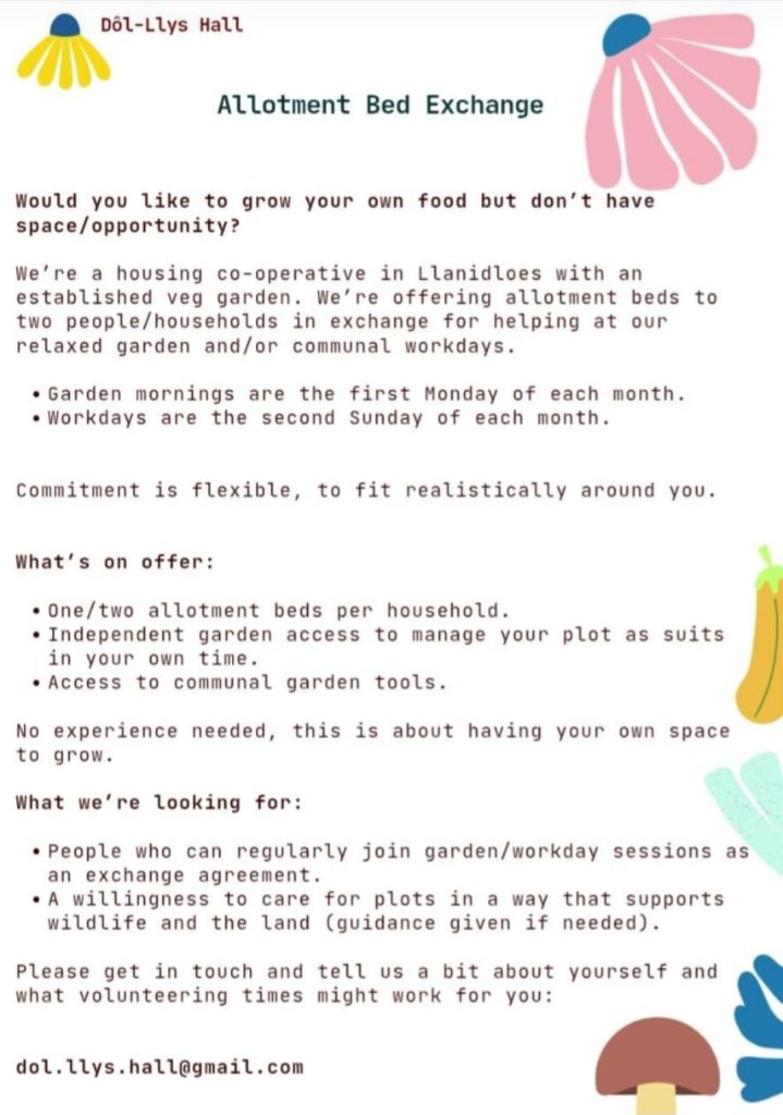 Allotment Beds Available 