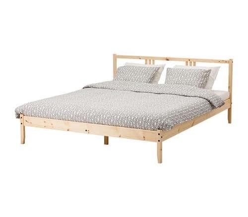IKEA Fjällse Double Pine Bed 