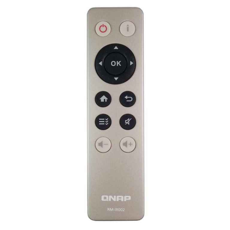 Genuine QNAP RM-IR002 NAS Remote Control in Silver Brand new in box