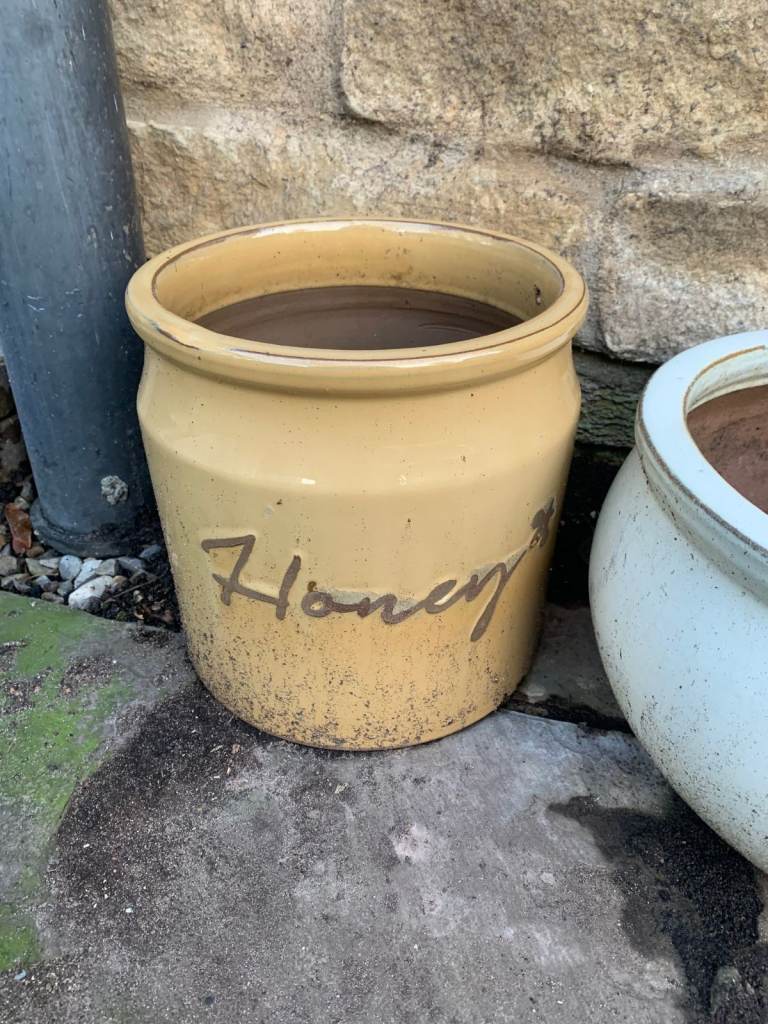 garden outdoor plant pot planter " Honey pot"