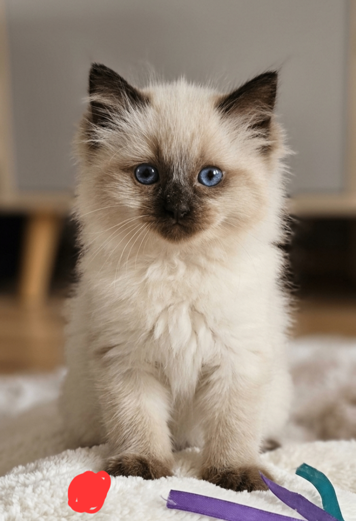 Ragdoll kittens purebred 