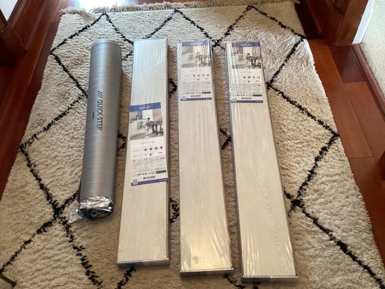 New laminate flooring