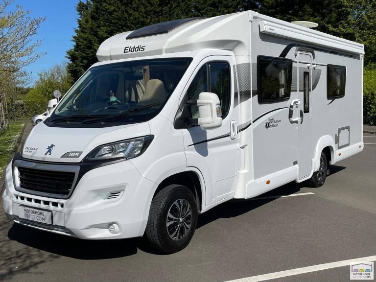 2019 ELDDIS EXCLUSIVE 185 4 BERTH 4 SEAT BELTS LOW PROFILE MOTORHOME FOR SALE