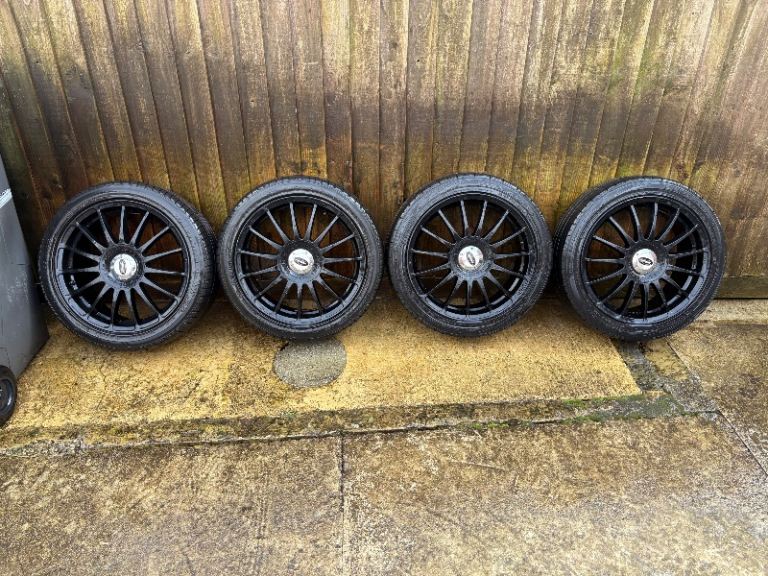 17” Team Dynamics 4x114.3 Alloy Wheels Mitsubishi Colt Smart ForFour Nissan NV200 Cube S13 Honda