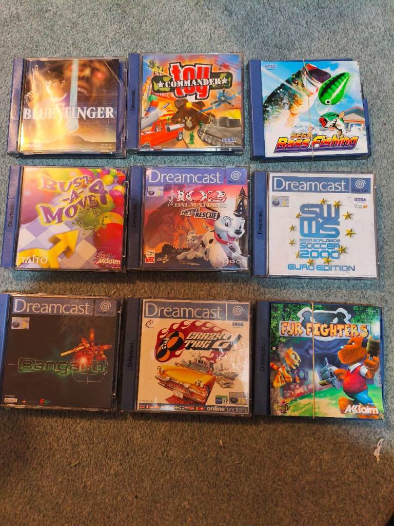 Dreamcast games & console