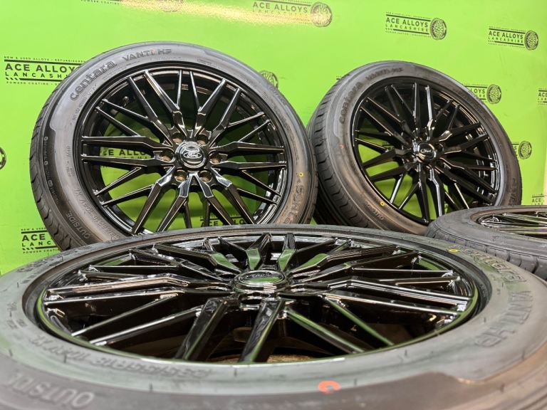 *BRAND NEW* FORD TRANSIT 2024+ 18” 6x120 ALLOY WHEELS + BRAND NEW TYRES *NEW SHAPE* 