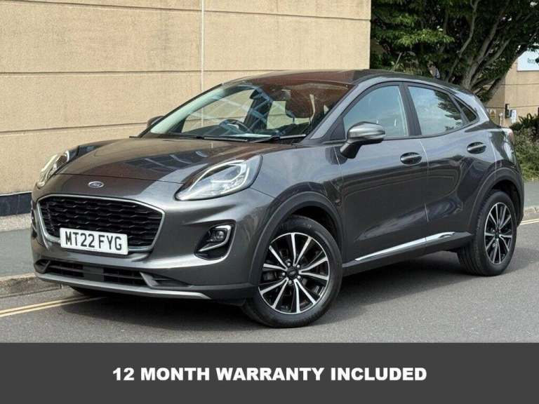 2022 Ford Puma 1.0T EcoBoost MHEV Titanium SUV 5dr Petrol Hybrid Manual Euro 6 (s/s) (125  HATCHB...