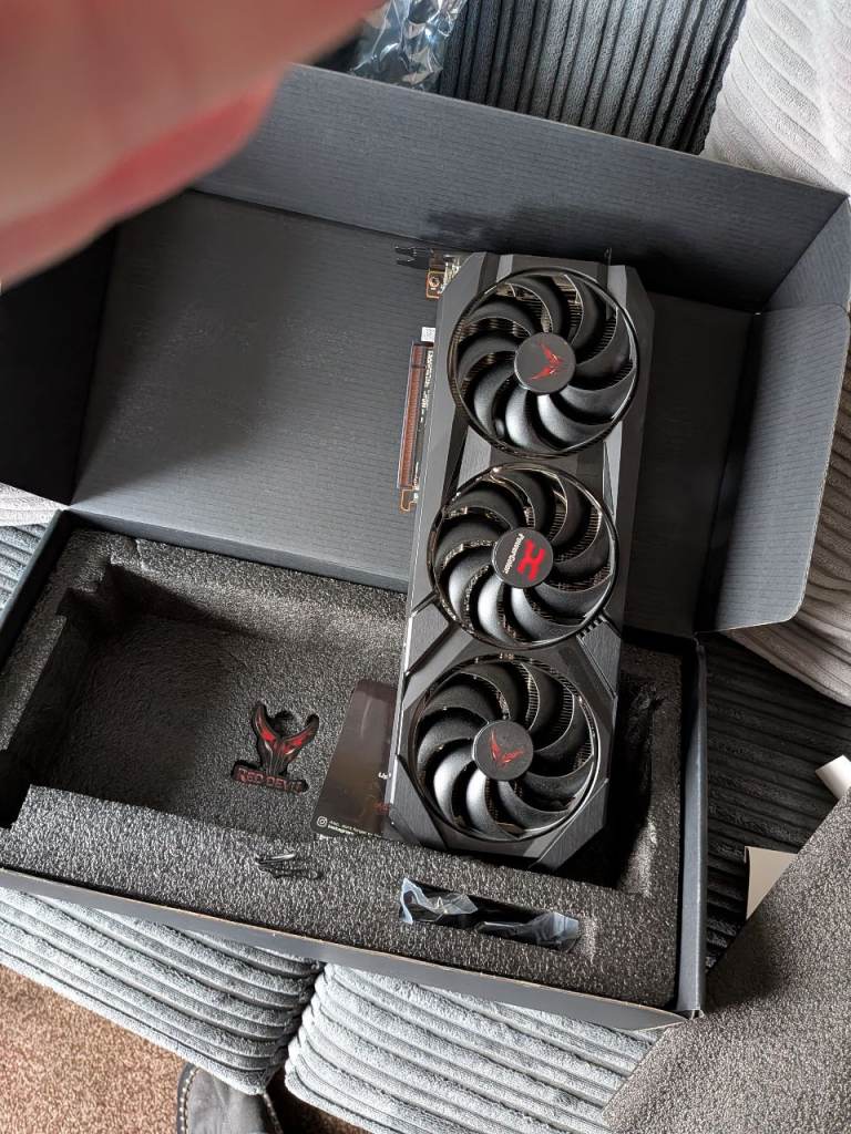 image for PowerColor Radeon RX 9070 XT OC Red Devil Graphics Card 16GB GDDR6 HDMI DP