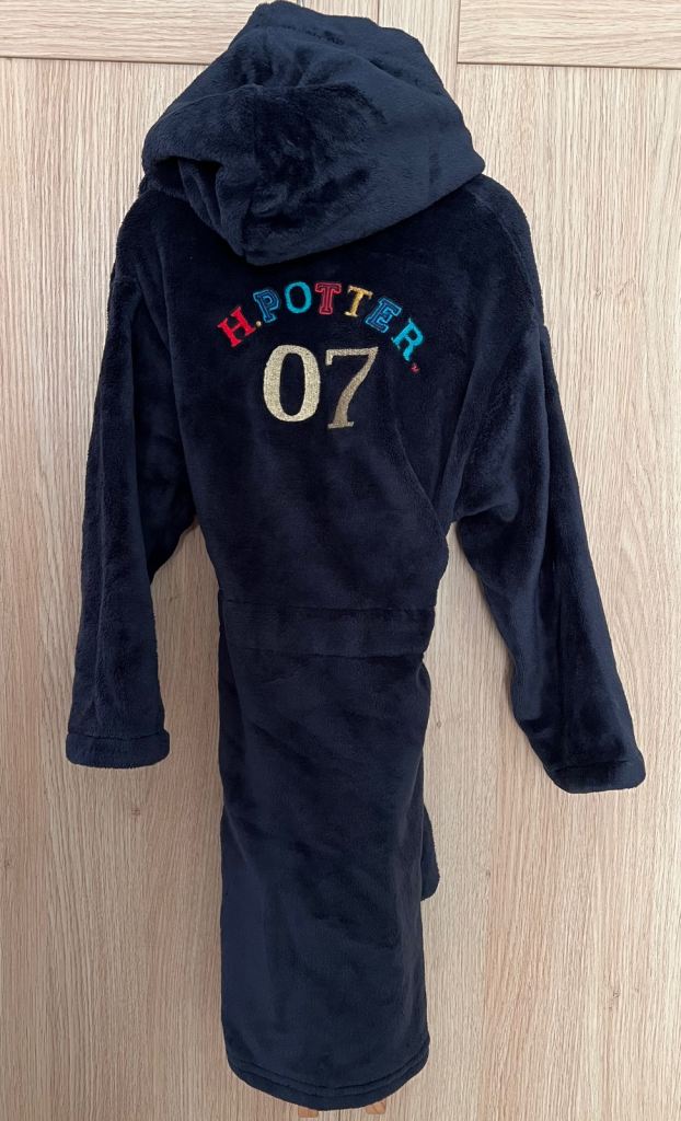 BNWT Harry Potter dressing gown 5-6y
