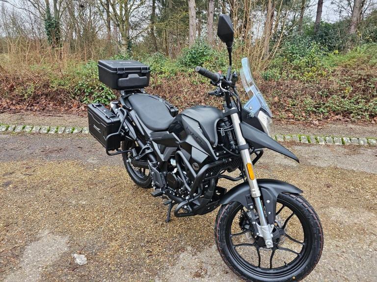 LEXMOTO RX1 125  2025 Petrol Manual in Black
