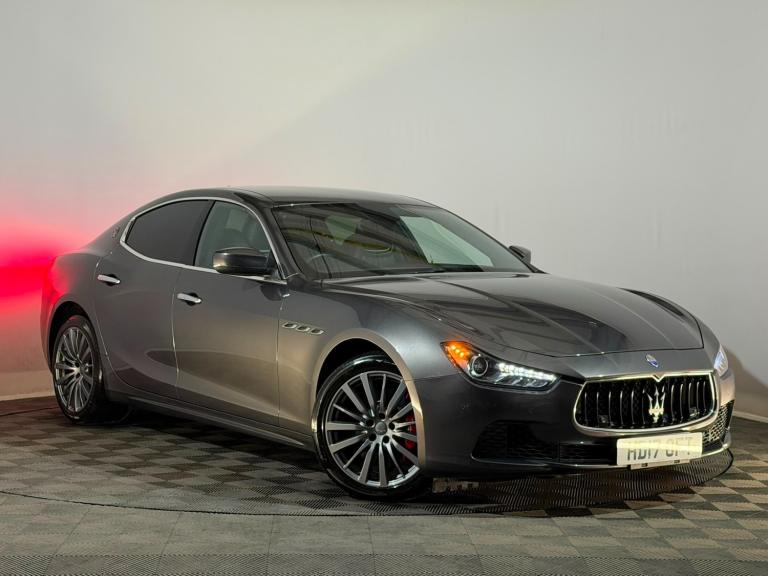 2017 MASERATI GHIBLI DV6 3.0 DIESEL AUTOMATIC 4 DOOR SALOON 1 OWNER FROM NEW