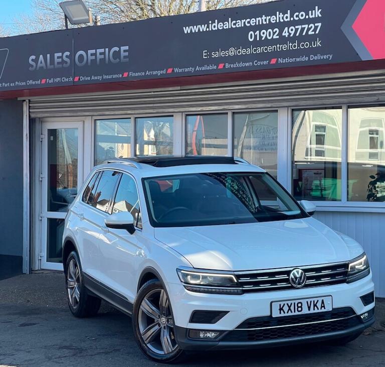 2018 Volkswagen Tiguan 2.0 TDI SEL SUV 5dr Diesel DSG Euro 6 (s/s) (150 ps) SUV Diesel Automatic