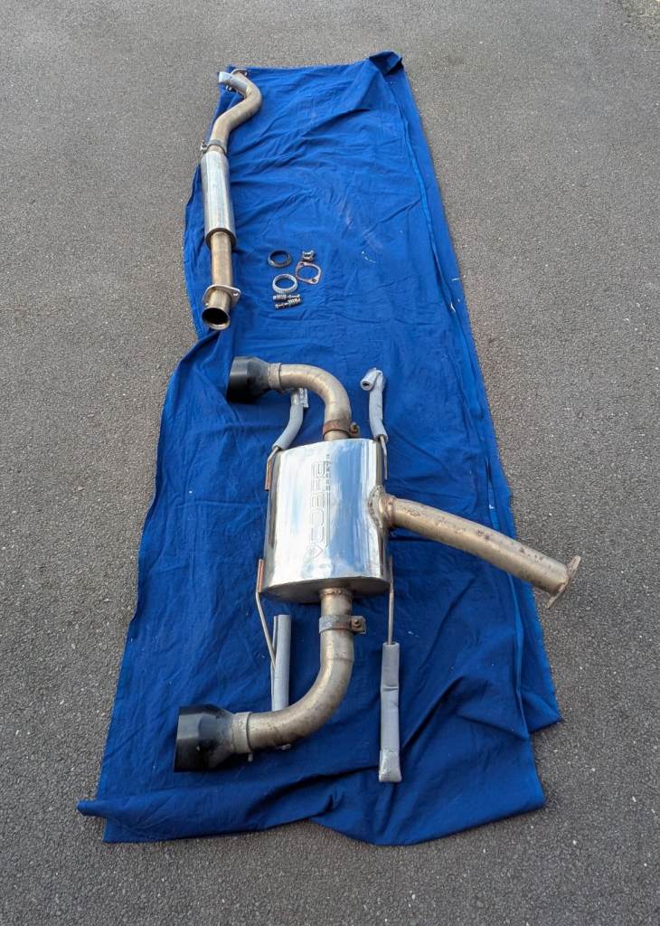 Cobra gt86 sports exhaust (resonated)