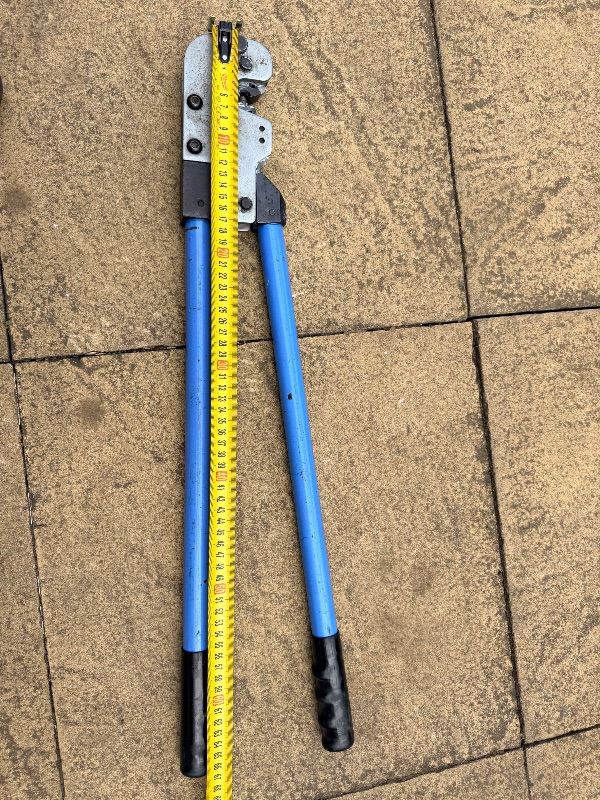 Heavy Duty 66cm Cable Lug Crimping Tool 10-80mm² Uninsulated Terminals - CT-80
