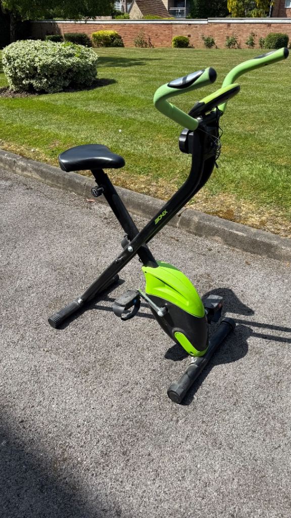 Bionix Foldable Exercise Bike – Compact Home Cardio Bike