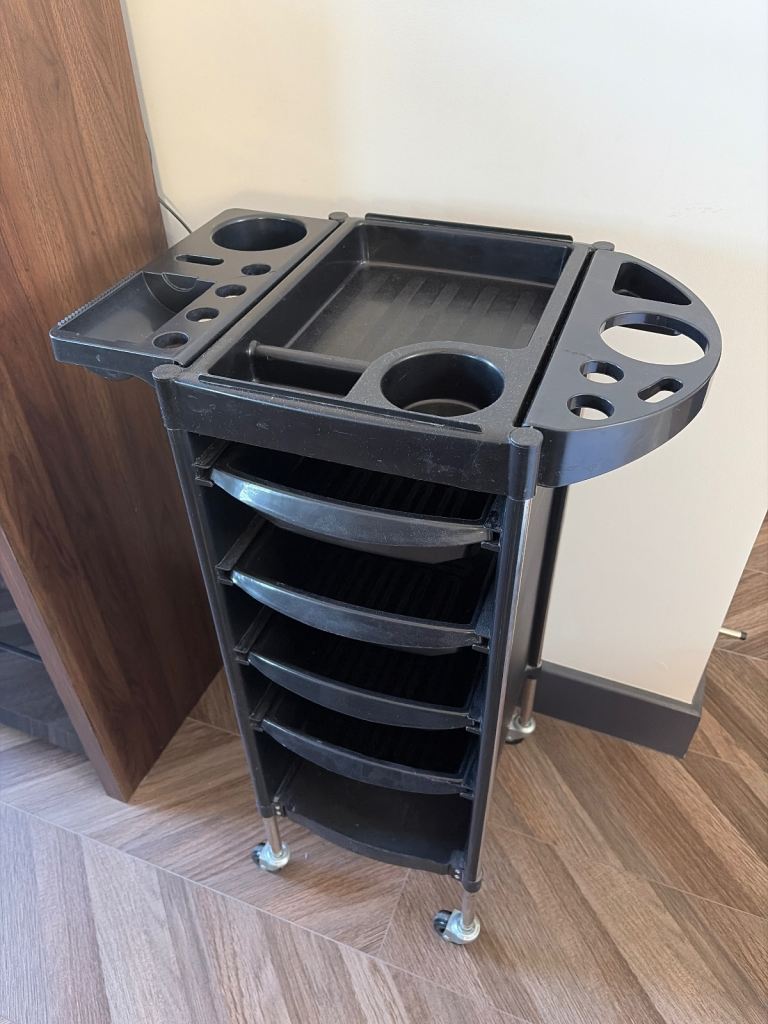 Hairdresser Trolley Salon Storage Cart with Wheels