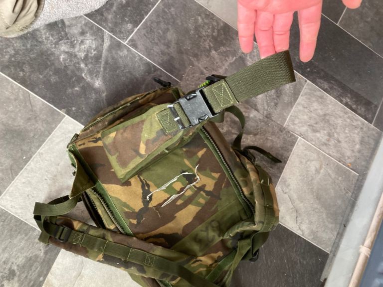 Army radio backpack VGC
