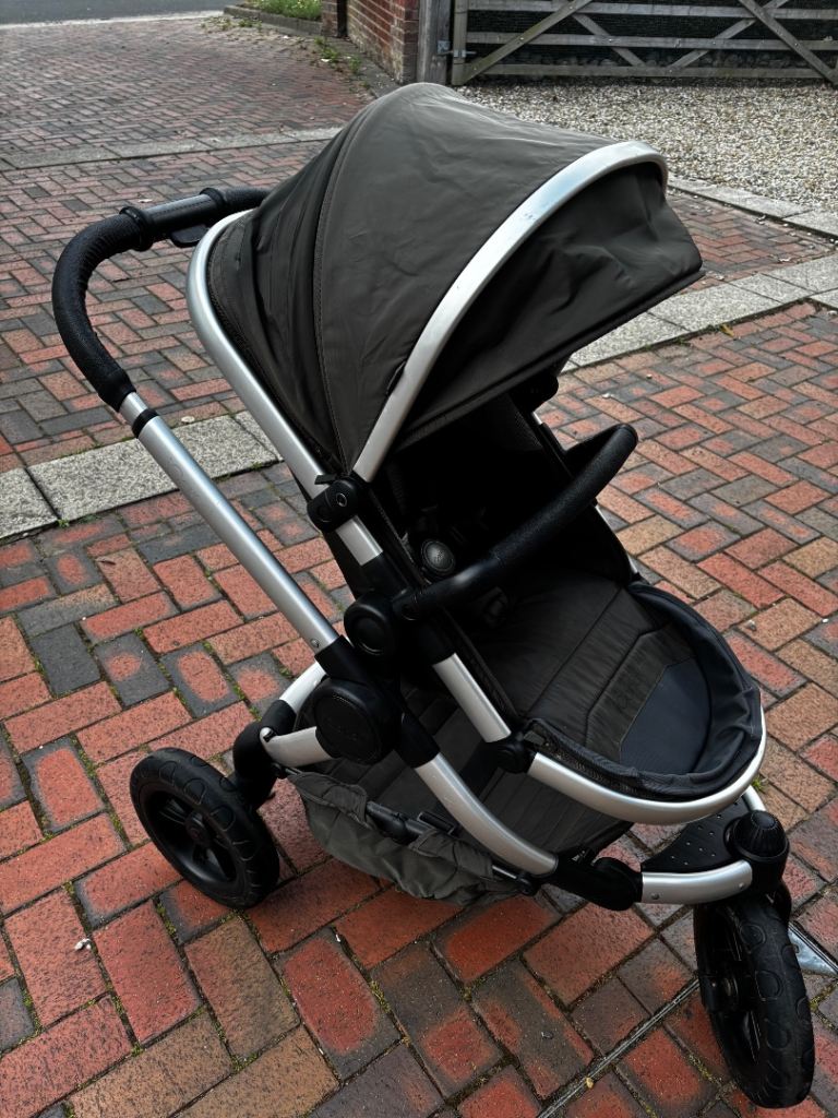 Icandy All terrain forest green pushchair 