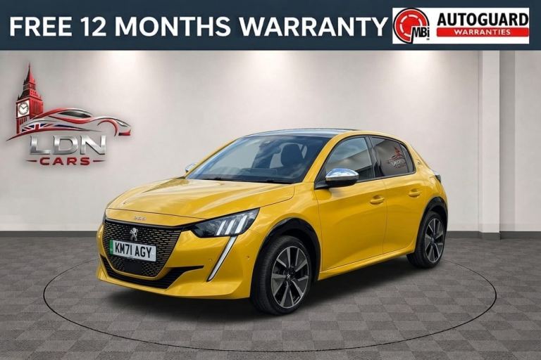 2021 Peugeot 208 100kW GT Premium 50kWh 5dr Auto HATCHBACK Electric Automatic