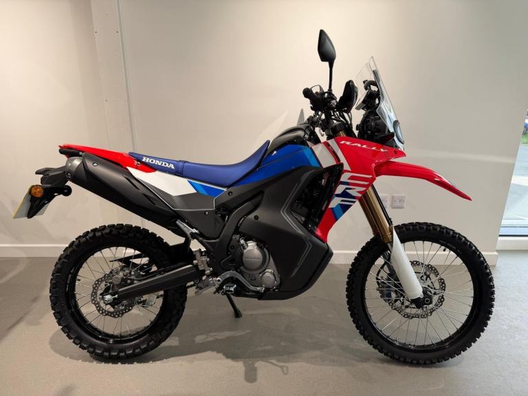 2025 HONDA CRF 300 RALLY, '25 Plate with just 209 miles