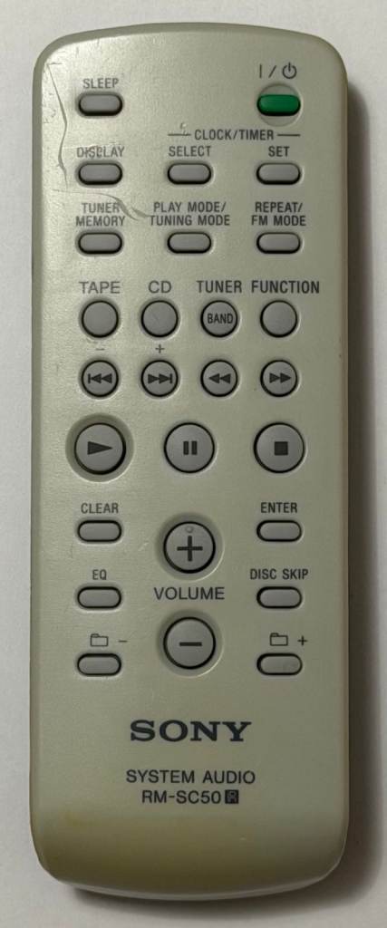 *GENUINE* - Sony RM-SC50 System Audio Remote Control