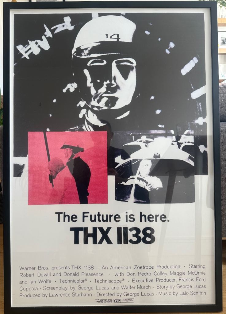 Large Film Poster - THX 1138