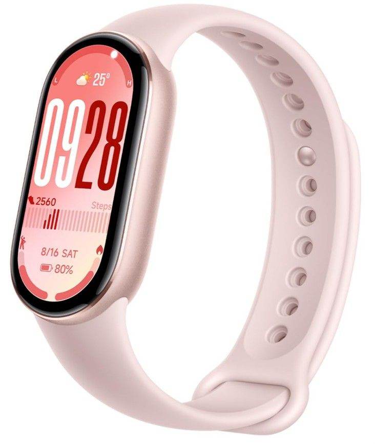 XIAOMI Smart Band 10 Fitness Tracker 44mm AMOLED Display, 21Day Battery Life - Mystic Rose NEW