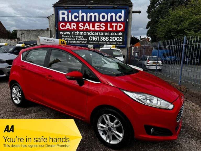 2016 Ford Fiesta 1.0 EcoBoost Zetec 5dr HATCHBACK PETROL Manual