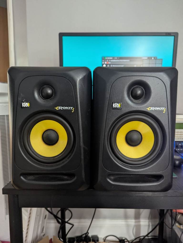 KRK Rokit 5 Gen 3 Studio Monitors - Pair, Good Condition