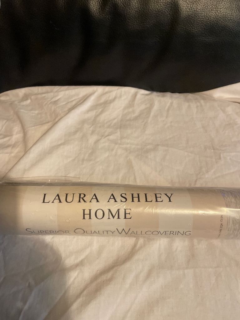 Laura Ashley Home Wallpaper - Superior Quality Wallcovering, New