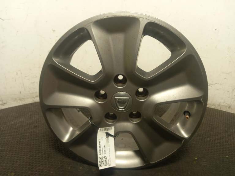 Dacia Duster Alloy Wheel 16 Inch 5x114.3 Offset Et50 6.5j 2010-2018 403004974r