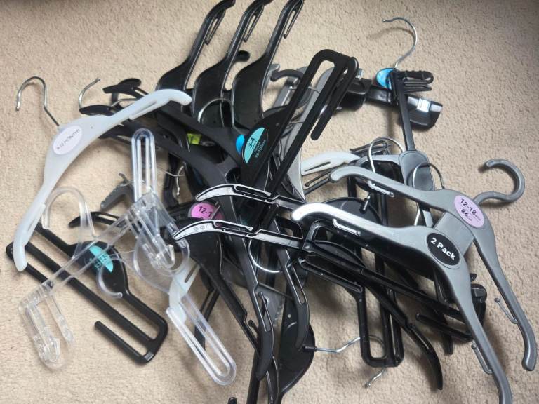 Kids hangers (most of them are double or triple hangers)