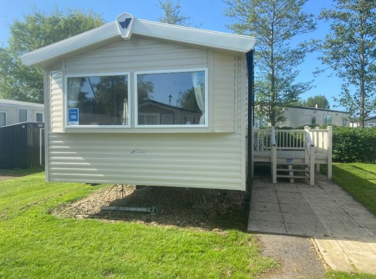 Caravan… 3 bed/8 birth for sale on Butlins site Skegness. 
