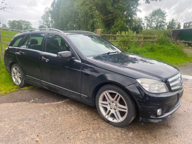 🟢 2009 MERCEDES-BENZ C CLASS C200 SPORT BLACK ESTATE ⚠️Breaking for Parts⚠️