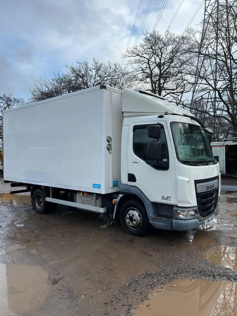 DAF TRUCKS LF 180 2014 7.5 ton fridge truck EURO 6 MANAUL 