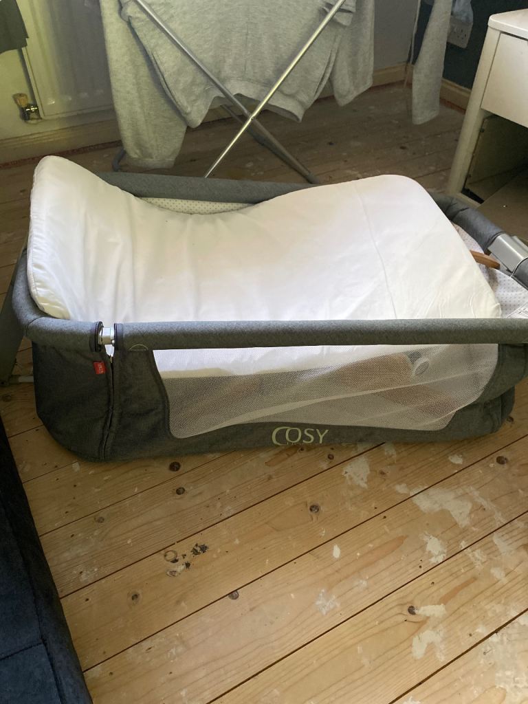 Cosy Cuddler next to me cot 