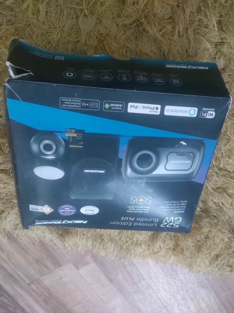 Next base 522 GW front and rear camera 